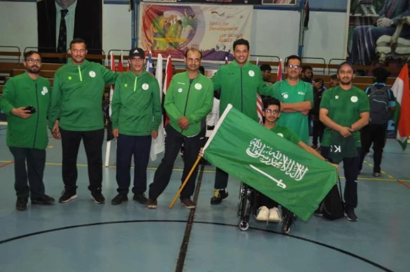 المنتخب السعودي البارالمبي لكرة الطاولة يتوج بفضية بطولة الأردن