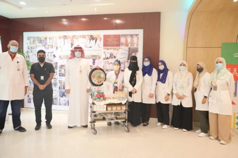 مجمع الملك عبدالله الطبي بجدة ينفذ حملة للتوعية بأهمية تطهير الأيدي
