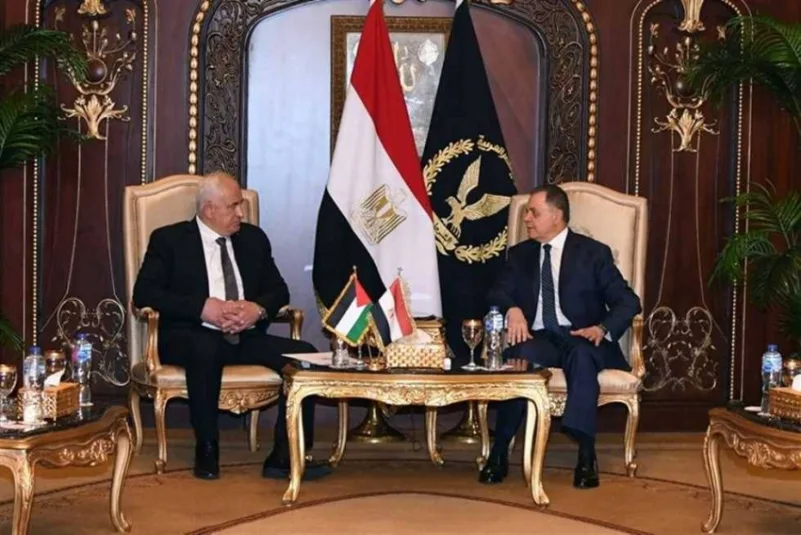 مصر وفلسطين تبحثان سُبل تطوير وتعزيز أطر التعاون الأمني