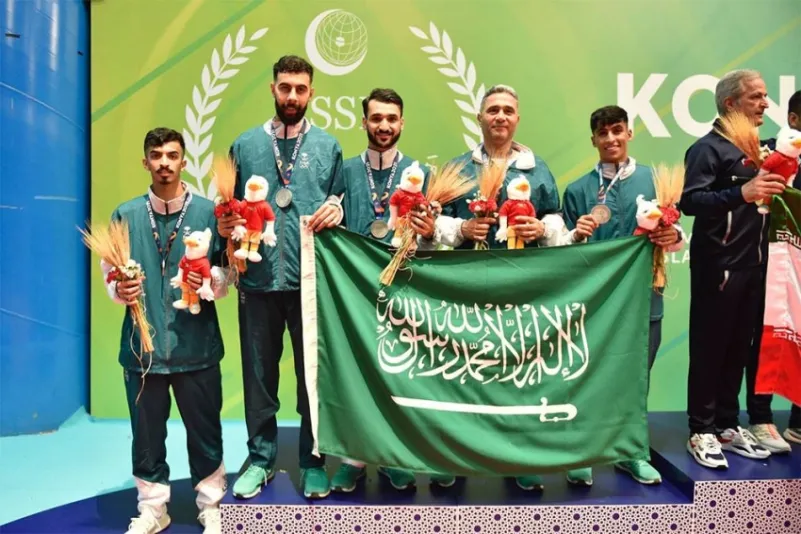 5 ميداليات سعودية في ألعاب التضامن " قونية2021 "