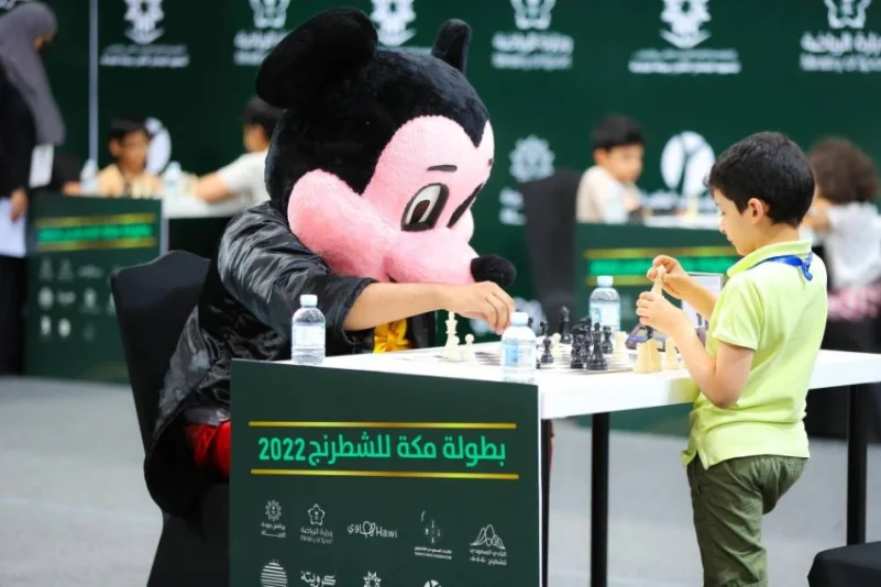 83 طفلاً يشاركون في بطولة مكة للشطرنج