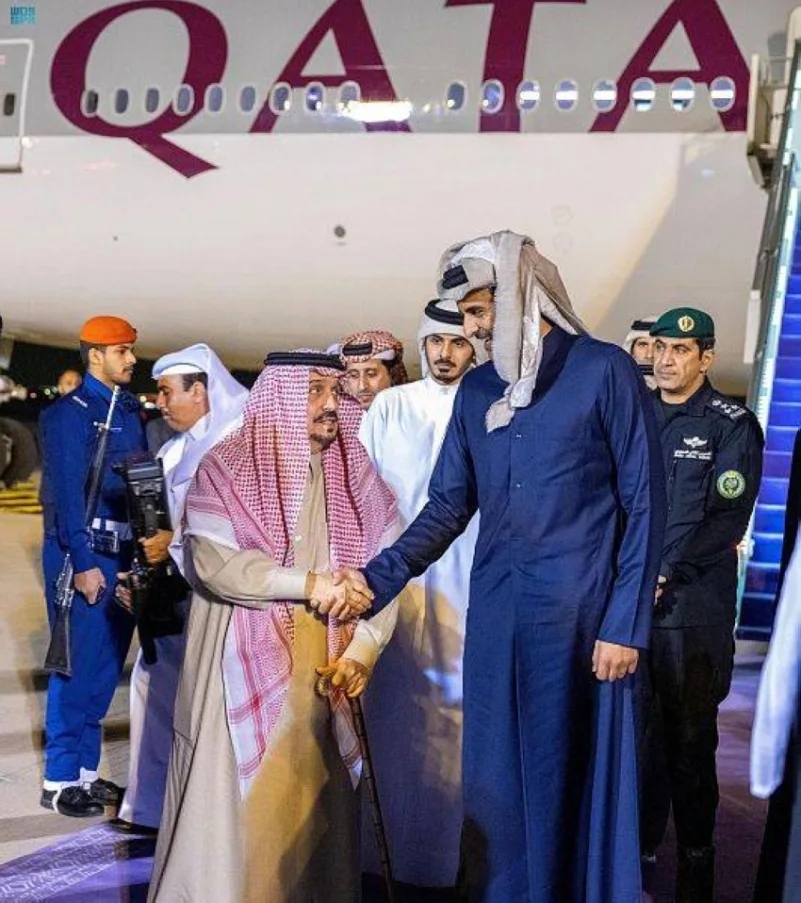 أمير قطر في الرياض