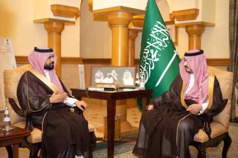 نائب أمير منطقة مكة يستقبل رئيس جامعة جدة