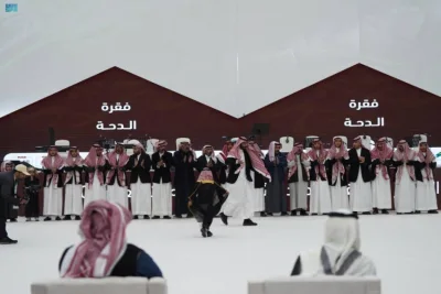 شاهد بالصور.. مهرجان الصقور بالشمالية يتألق 3 2265576