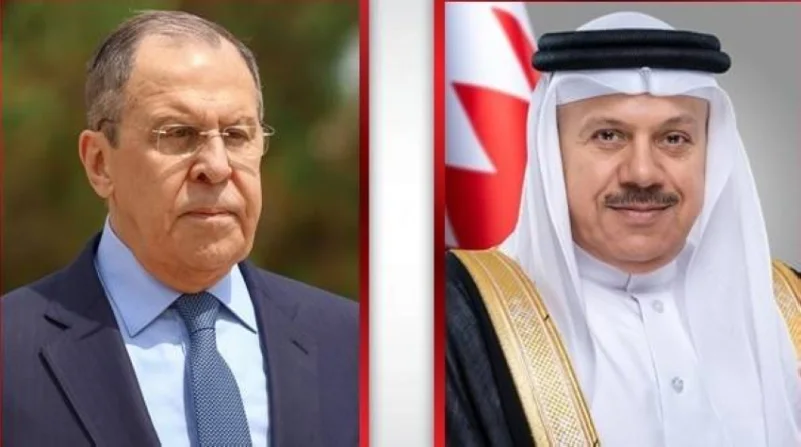 وزيرا خارجية البحرين وروسيا يبحثان العلاقات الثنائية (هاتفيًا)