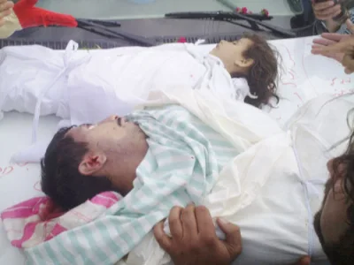 116 قتيلا  في مجزرة الحولة وموسكو تشكك في مسؤولية دمشق!!