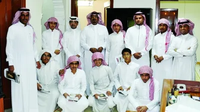 ثانوية الإمام محمد بن سعود تزور “             ”