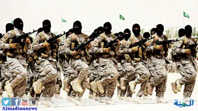 القوات المسلحة السعودية.. إيمان..  قوة.. دفاع عن العرب والمسلمين