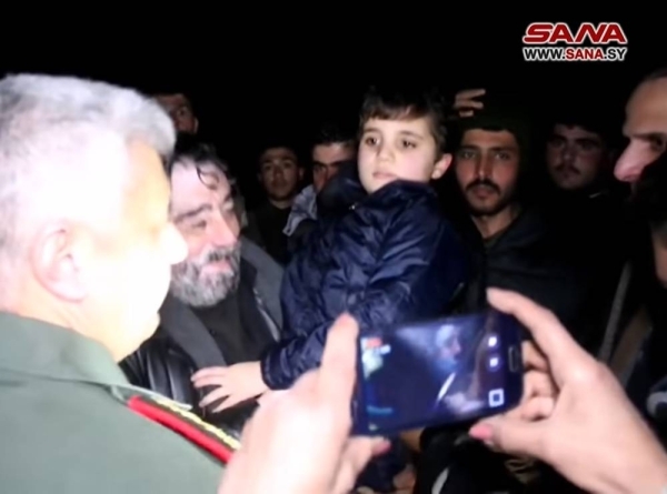 بالفيديو .. تفاصيل تحرير الطفل السوري فواز القطيفان بعد أشهر من اختطافه
