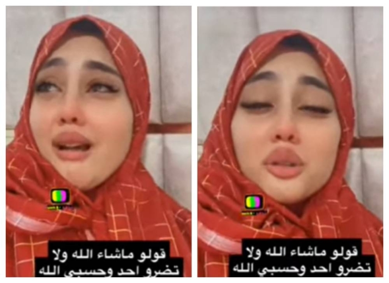 "عروقي تقطعني".. شاهد: مشهورة سناب أثير الحلوة تنهار من البكاء وتتهم متابعيها بالحسد