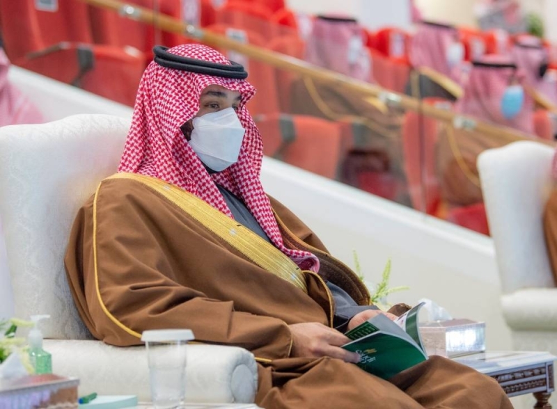 شاهد: لحظة وصول "ولي العهد " لحفل السباق الختامي لـكأس السعودية العالمي 2022