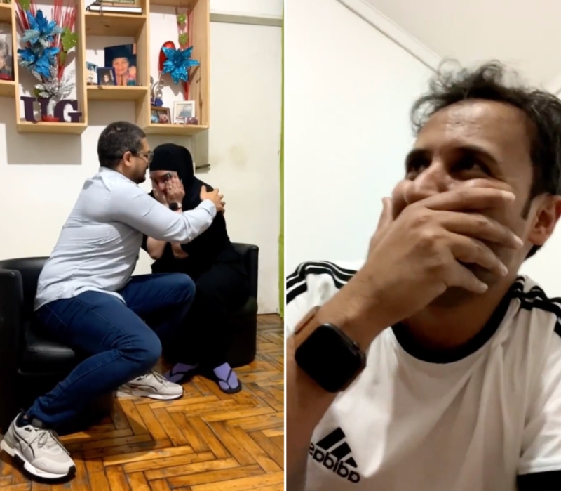 شاهد.. "سائح تيوب" يوثق ردة فعل مسلم فنزويلي وزوجته في الأرجنتين عندما فاجأهم برحلة "حج" مجانية