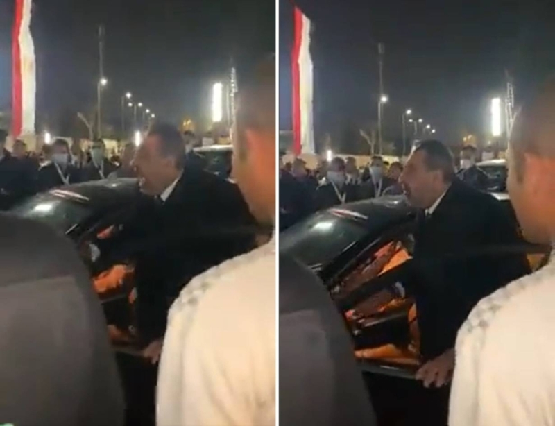 بالفيديو|| لاعب الكرة القدم المصري مجدي عبدالغني‬⁩ ⁧‫يتهجم على رجل أمن أمام بوابة ا‬⁩ستاد القاهرة