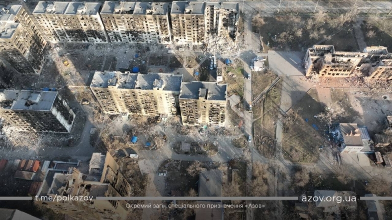 "الشوارع خالية وانهيار البنية التحتية".. شاهد "ماريوبول" الأوكرانية تتحول إلى مدينة أشباح