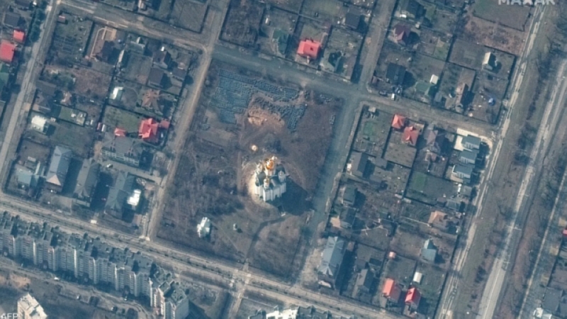 صور فضائية ترصد ما حدث في بوتشا الأوكرانية.. وما تم اكتشافه "صدم" العالم
