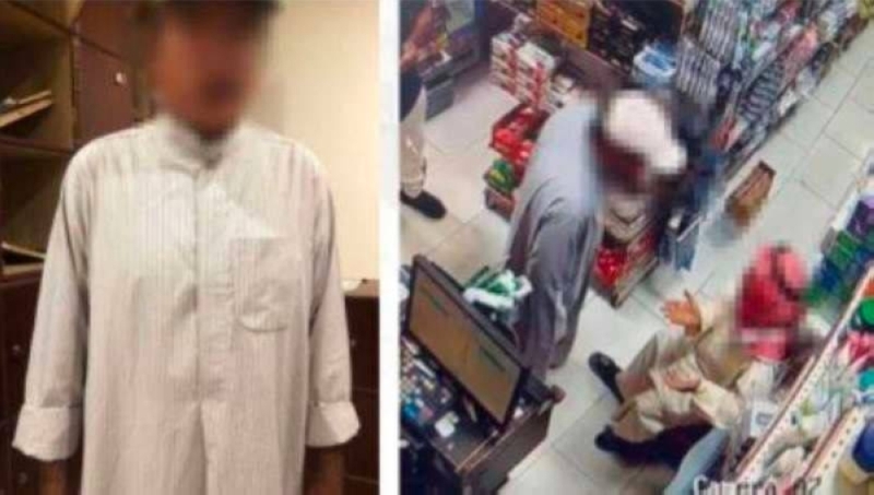 الكويت تعلن  القبض على  شخص ظهر في فيديو يعتدي على مسن
