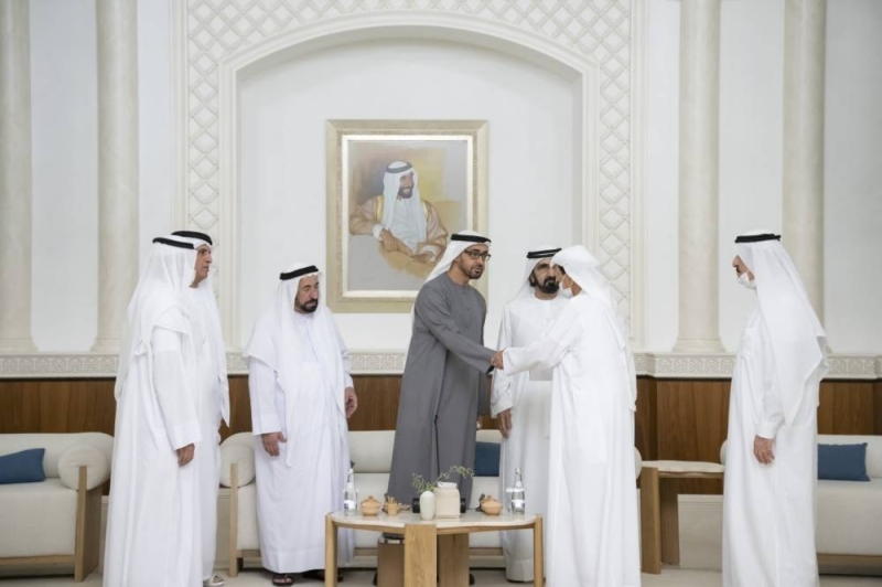 شاهد.. أول صور لاجتماع المجلس الأعلى لاتحاد الإمارات لانتخاب الشيخ محمد بن زايد رئيساً للدولة