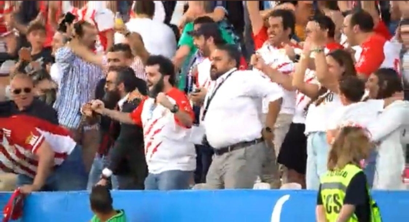شاهد : لحظة احتفال تركي آل الشيخ بصعود "ألميريا" للدوري الإسباني الممتاز