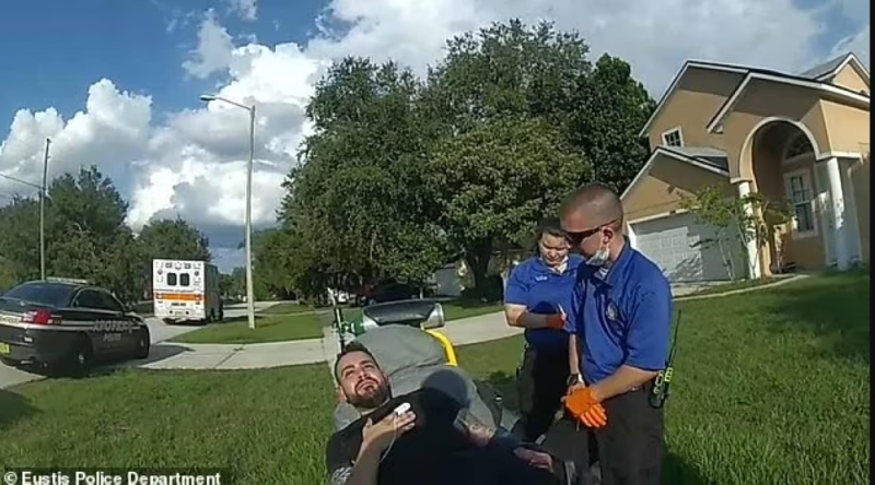 شاهد..القبض على شرطي أمريكي "مخمورًا" وبجانبه علبة بيرة في ولاية فلوريدا