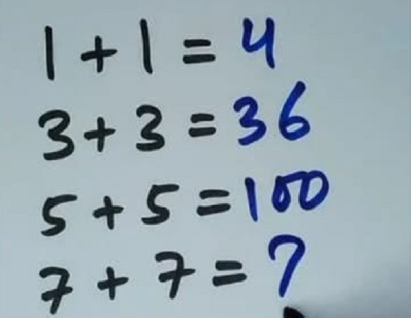 اختبر ذكائك في حل هذه المسألة الرياضية في 30 ثانية فقط