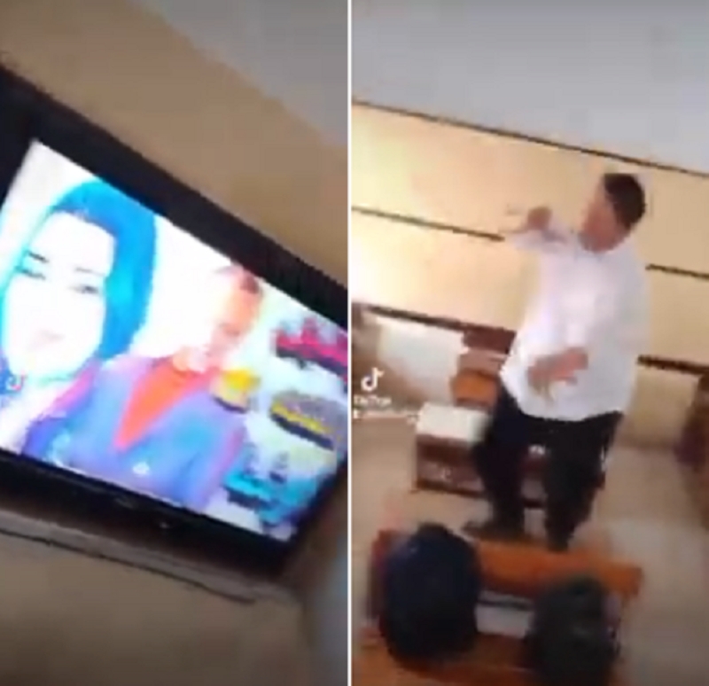 مصر.. شاهد: طلاب يرقصون على أنغام أغاني شعبية داخل فصل دراسي