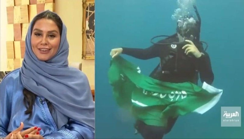 شاهد: السباحة "مريم بن لادن" تكشف المسافة التي قطعتها أثناء عبورها البحر الأحمر  إلى مصر.. وكيف تغلبت على أسماك القرش