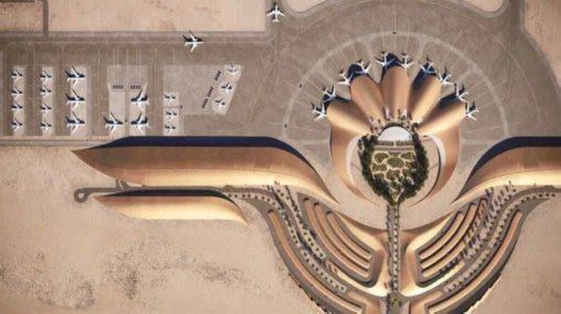 "يستوعب مليون مسافر سنويًا".. شاهد آخر أعمال مشروع مطار البحر الأحمر