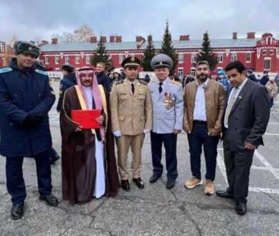 شاهد: الطيار "فيصل العطوي" أول طيار سعودي  يتخرج من سلاح الجو الروسي بمرتبة الشرف