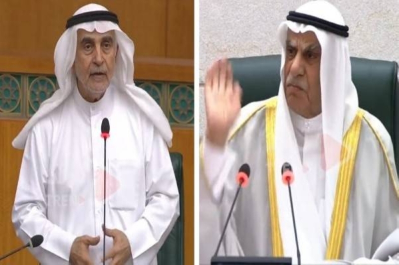 شاهد.. لحظة انفعال رئيس مجلس الأمة الكويتي على النائب أحمد لاري: لن أسمح بالحديث بهذا الموضوع.. انتهى الأمر
