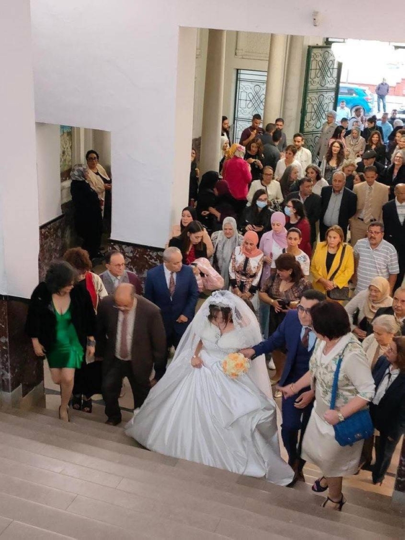 شاهد: حفل زواج في تونس يثير الجدل.. ومفاجأة بشأن الشهود والمأذون