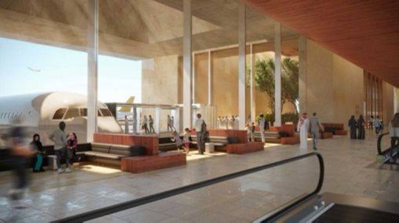 شاهد .. أول صور وفيديو لتصميم مشروع مطار الملك سلمان الدولي بالرياض