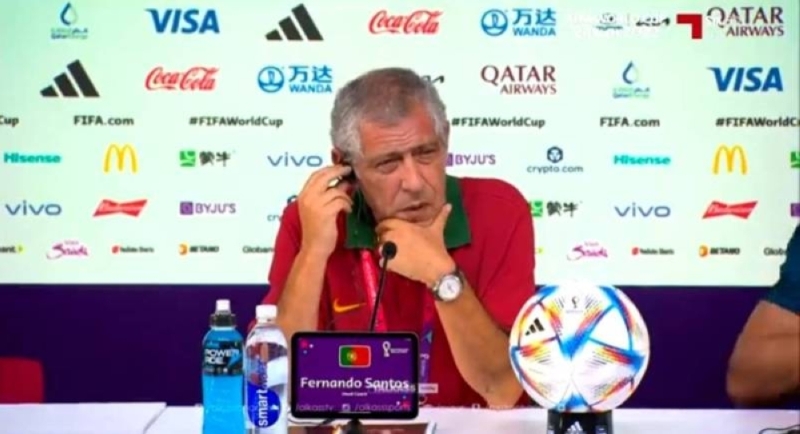 شاهد: أول تعليق من مدرب  البرتغال على انتقال "كرستيانو رونالدو " لنادي النصر