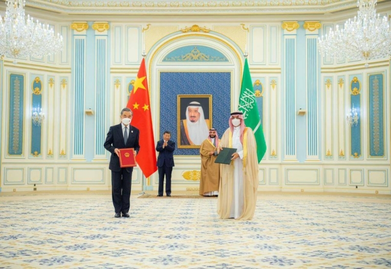 ‏شاهد: ولي العهد‬⁩ والرئيس الصيني يشهدان مراسم تبادل عدد من الاتفاقيات  الثنائية بين البلدين