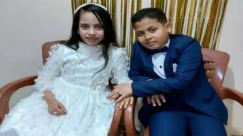 شاهد: حفل خطوبة لأصغر عروسين في مصر يثير الجدل .. وإجراء عاجل من الجهات المختصة