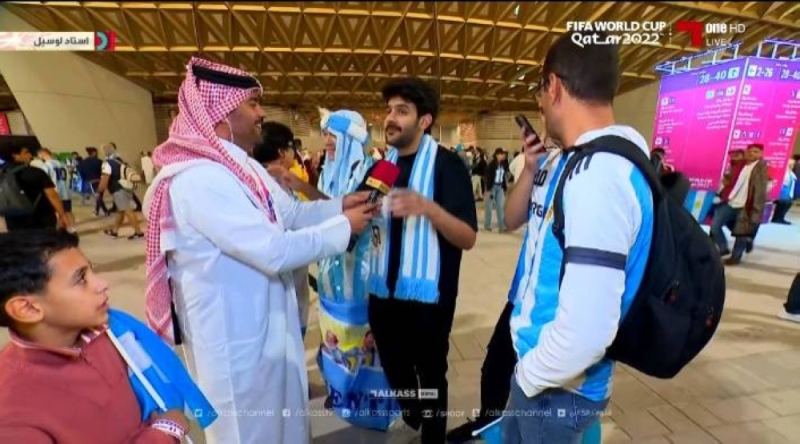 شاهد:سعودي يعلق على فوز الأرجنتين بكأس العالم :"ما بعت السيارة عبث"