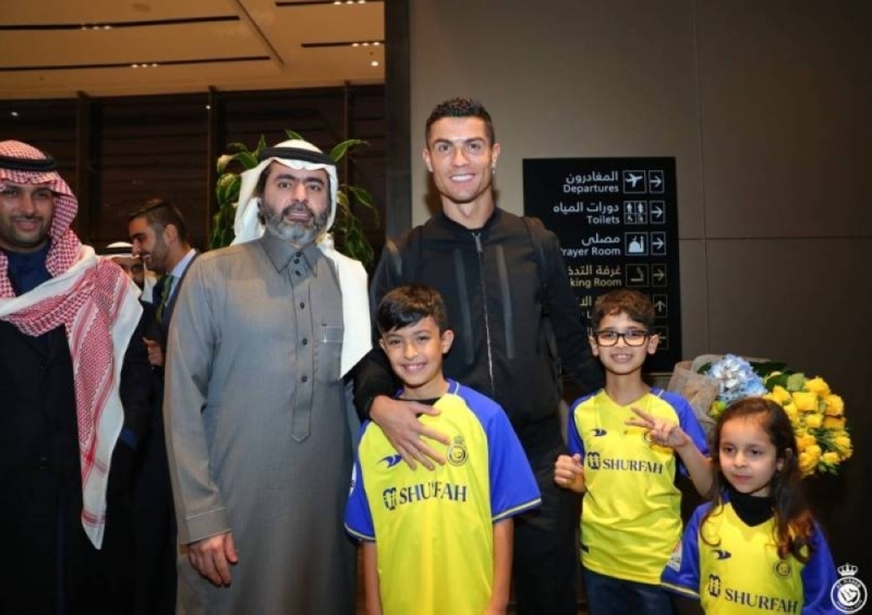 شاهد .. صور جديدة لـ كريستيانو رونالدو لاعب النصر بعد وصوله الرياض