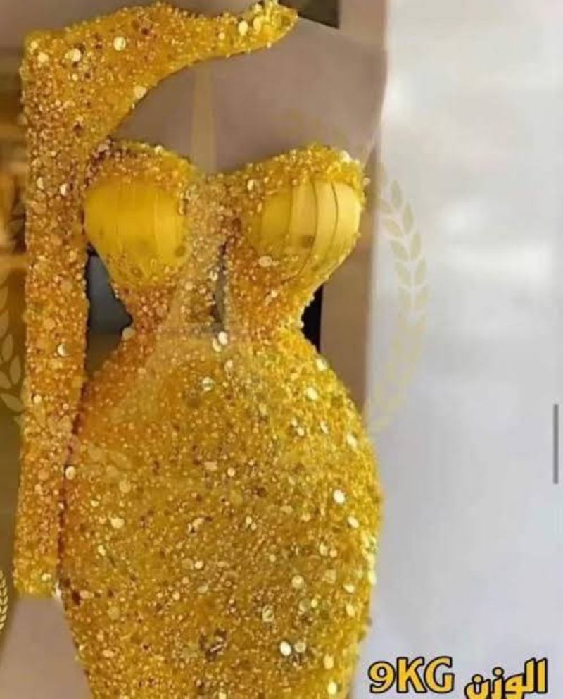 مصر.. عرض فستان مصنوع من الذهب للبيع ب 15 مليون يثير جدلا واسعا