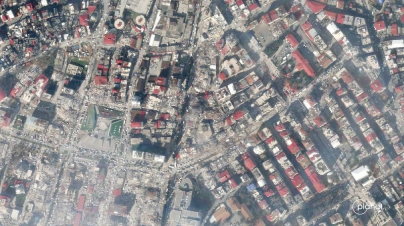 شاهد.. صور من الفضاء لمدن تركية وسورية قبل وبعد الزلزال المدمر