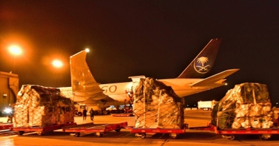 بالصور.. الطائرة الإغاثية الثالثة تغادر المملكة لمساعدة ضحايا الزلزال في سوريا وتركيا