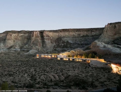 شاهد: منتجع سياحي فاخر في ولاية يوتا الأمريكية وسط صحراء تشبه العلا  .. والكشف عن السعر اليومي للغرفة