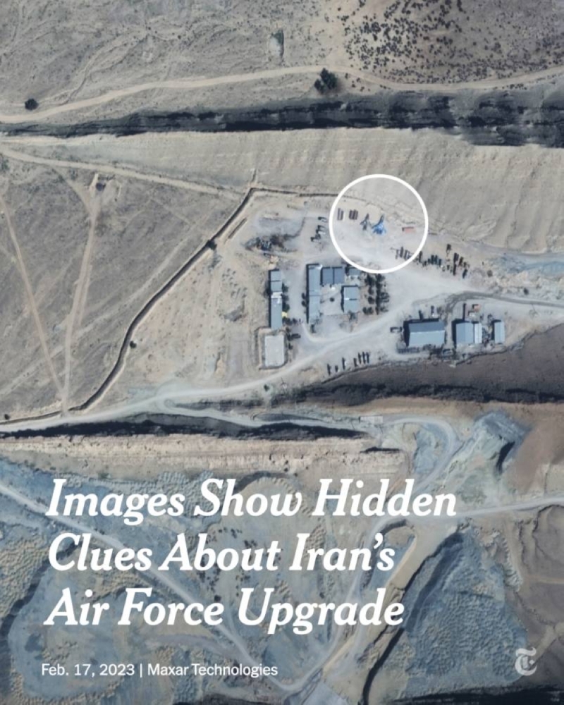 إيران تكشف النقاب عن قاعدة جوية جديدة تحت الأرض.. ومقاتلات روسية حديثة تصل طهران -صور