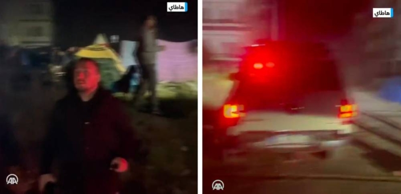 "السيارات تهتز "..  شاهد : فيديو جديد يوثق لحظة وقوع الزلزال الذي ضرب تركيا قبل ساعات