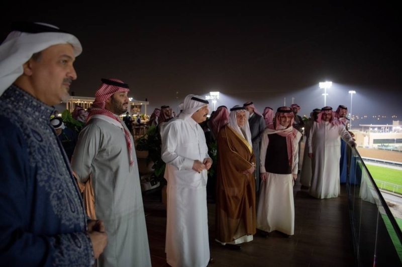 شاهد .. صور جديدة "لولي العهد "وعدد من الأمراء خلال حضوره حفل سباق "كأس السعودية"