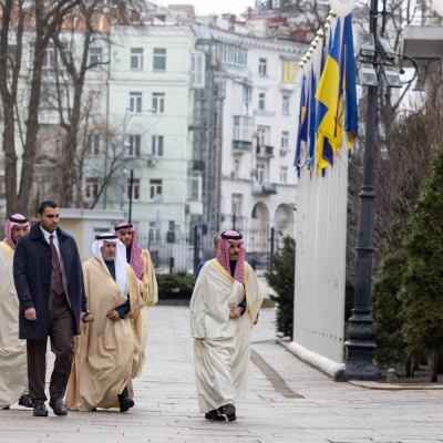 شاهد: وزير الخارجية الأمير فيصل بن فرحان يلتقي الرئيس الأوكراني في العاصمة كييف