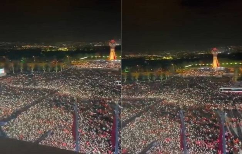 شاهد.. أتراك يحتفلون في شوارع إسطنبول بفوز "أردوغان " في انتخابات الرئاسة