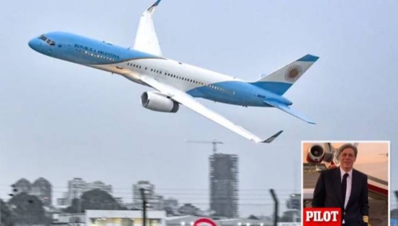شاهد: طيار يُنفذ مناورة خطيرة بطائرة رئاسية في الأرجنتين