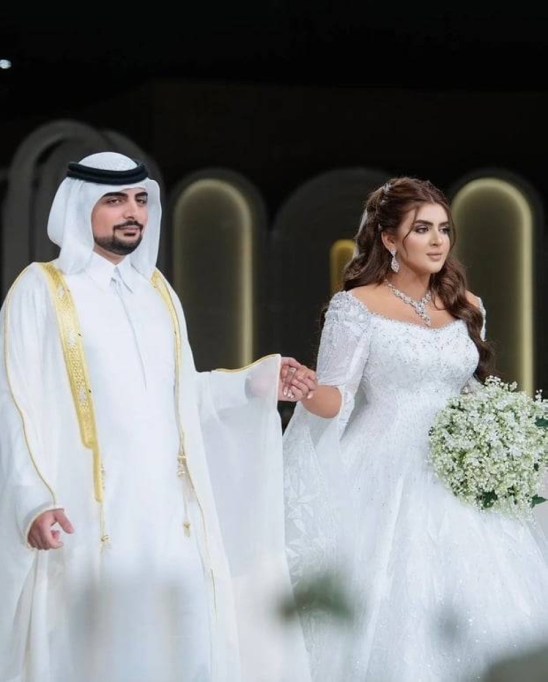 شاهد.. صور جديدة من حفل  زفاف الشيخة مهرة ابنة حاكم دبي الشيخ محمد بن راشد