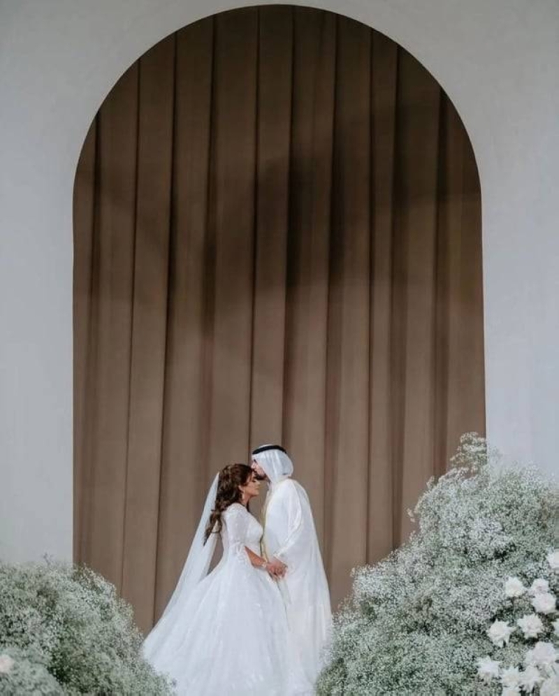 شاهد.. صور جديدة من حفل  زفاف الشيخة مهرة ابنة حاكم دبي الشيخ محمد بن راشد