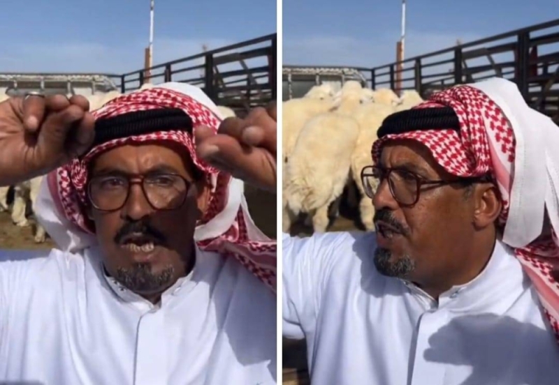 شاهد:  "سعود أبو جنية " يحرج على عدد من" الخرفان الحرية "بالطائف.. والكشف عن سعر الخروف
