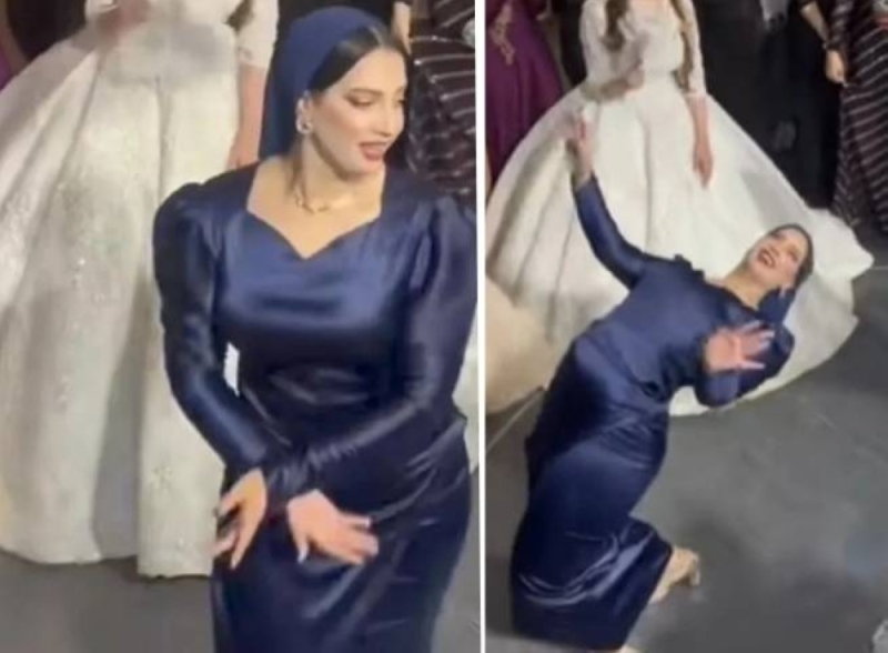 شاهد: صاحبة الفستان الأزرق تخرج عن صمتها وتعلق على مقطع الفيديو وهي ترقص في حفل زفاف